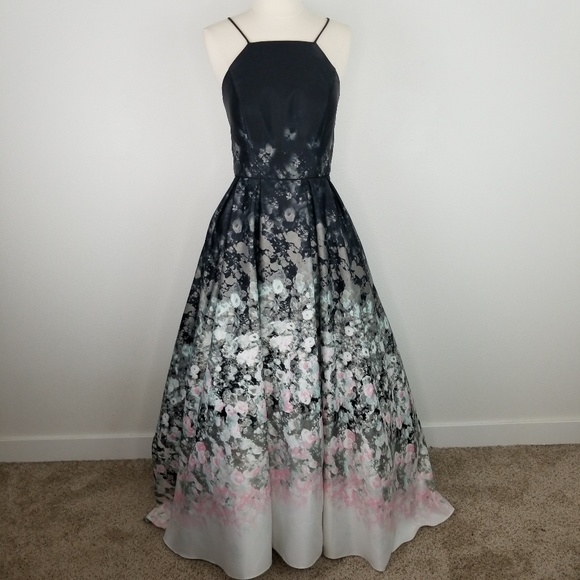 Betsy & Adam Dresses & Skirts - Betsy & Adam Prom Dress with Corset and Train